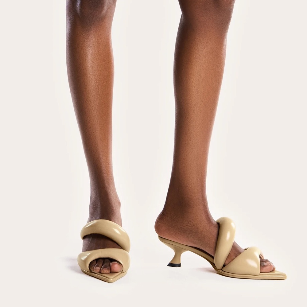 JW PEI kitten heel- Sara Mule